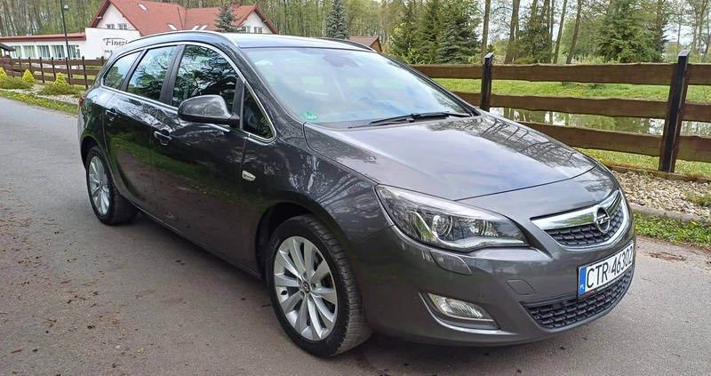 Opel Astra cena 27800 przebieg: 189000, rok produkcji 2011 z Tczew małe 596